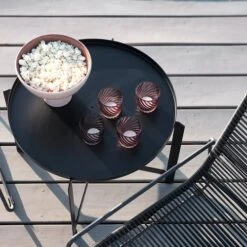 Bol CHRIS Ø21xH16cm Beige/terracotta -Magasin De Meubles 202556