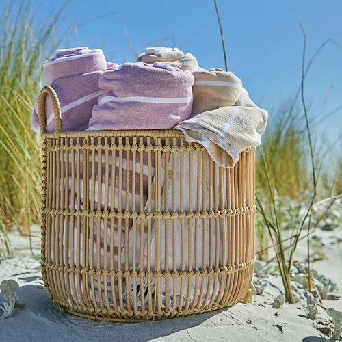 Panier ALVAR Ø35xH35cm Naturel 2 Panier ALVAR Ø35xH35cm Naturel – Image 2