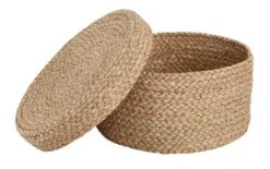 Boîte De Rangement FRITLEV Ø29xH15cm A/couvercle -Magasin De Meubles 203659