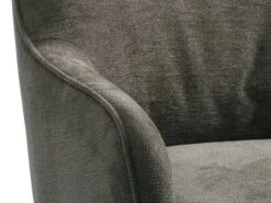 Fauteuil BREDAL Tissu Vert Olive/coloris Chêne -Magasin De Meubles 212329