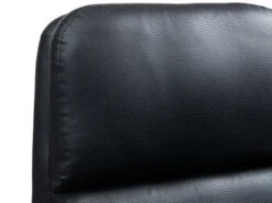Fauteuil A/repose-pieds TANKEDAL Noir -Magasin De Meubles 212355