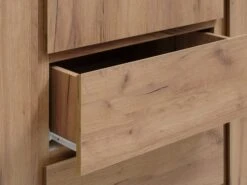 Armoire LIMFJORDEN 180x200 Combi Coloris Chêne Naturel -Magasin De Meubles 213406