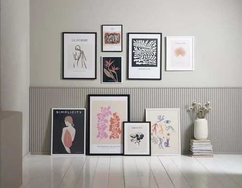 Cadre Photo OSCAR 50x70cm Noir 3 Cadre Photo OSCAR 50x70cm Noir – Image 3