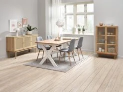 Rallonge VISLINGE 90x45 Naturel -Magasin De Meubles 213734 1