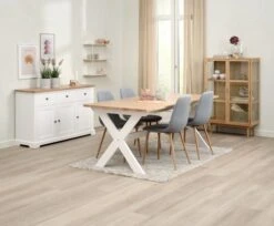 Rallonge VISLINGE 90x45 Naturel -Magasin De Meubles 213800 1