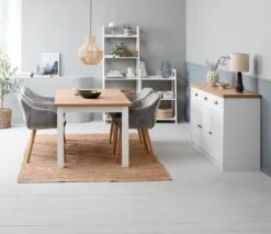 Bibliothèque HERNING 5 Tablettes Blanc -Magasin De Meubles 214428