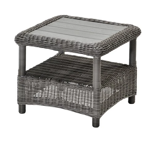 Table Appoint FALKENBERG L50xL50xH45 Gris 1 Table Appoint FALKENBERG L50xL50xH45 Gris