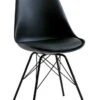Chaise KLARUP Noir/noir