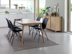 Chaise KLARUP Noir/noir -Magasin De Meubles 60536