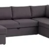 Canapé D'angle Convertible MARSLEV Gris Foncé