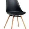 Royal Oak Chaise KASTRUP Noir/chêne