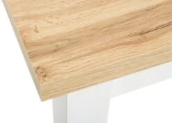 Table MARKSKEL 150x193 Blanc/coloris Chêne -Magasin De Meubles 86430