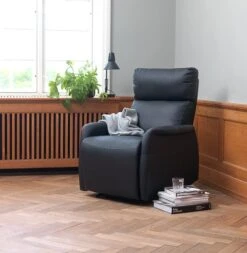 Fauteuil Inclinable VEJEN Noir -Magasin De Meubles 87509