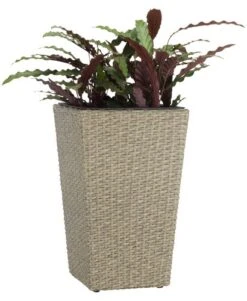 Panier BLOMMOR L31xL31xH50 Naturel