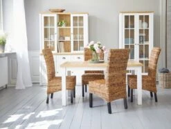 Partie Supérieure MARKSKEL 2 Portes Blanc/coloris Chêne -Magasin De Meubles 99743